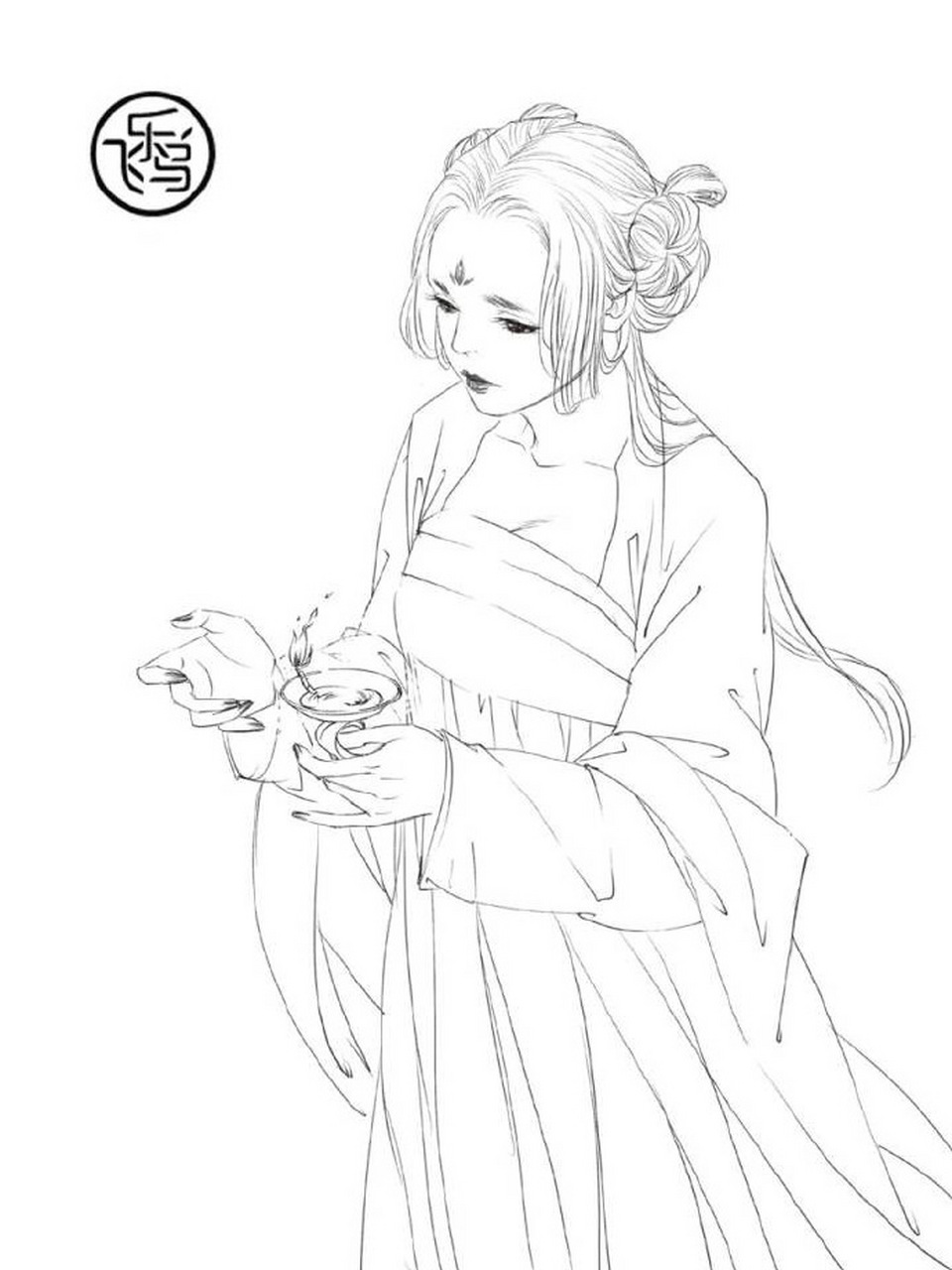 【古风素材鉴赏】古风手绘,惟妙惟肖.