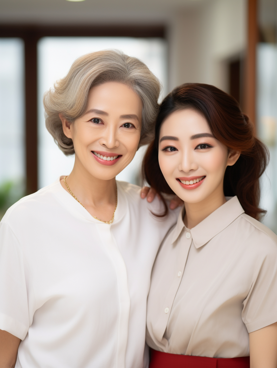 婆媳关系竟能如此和谐!