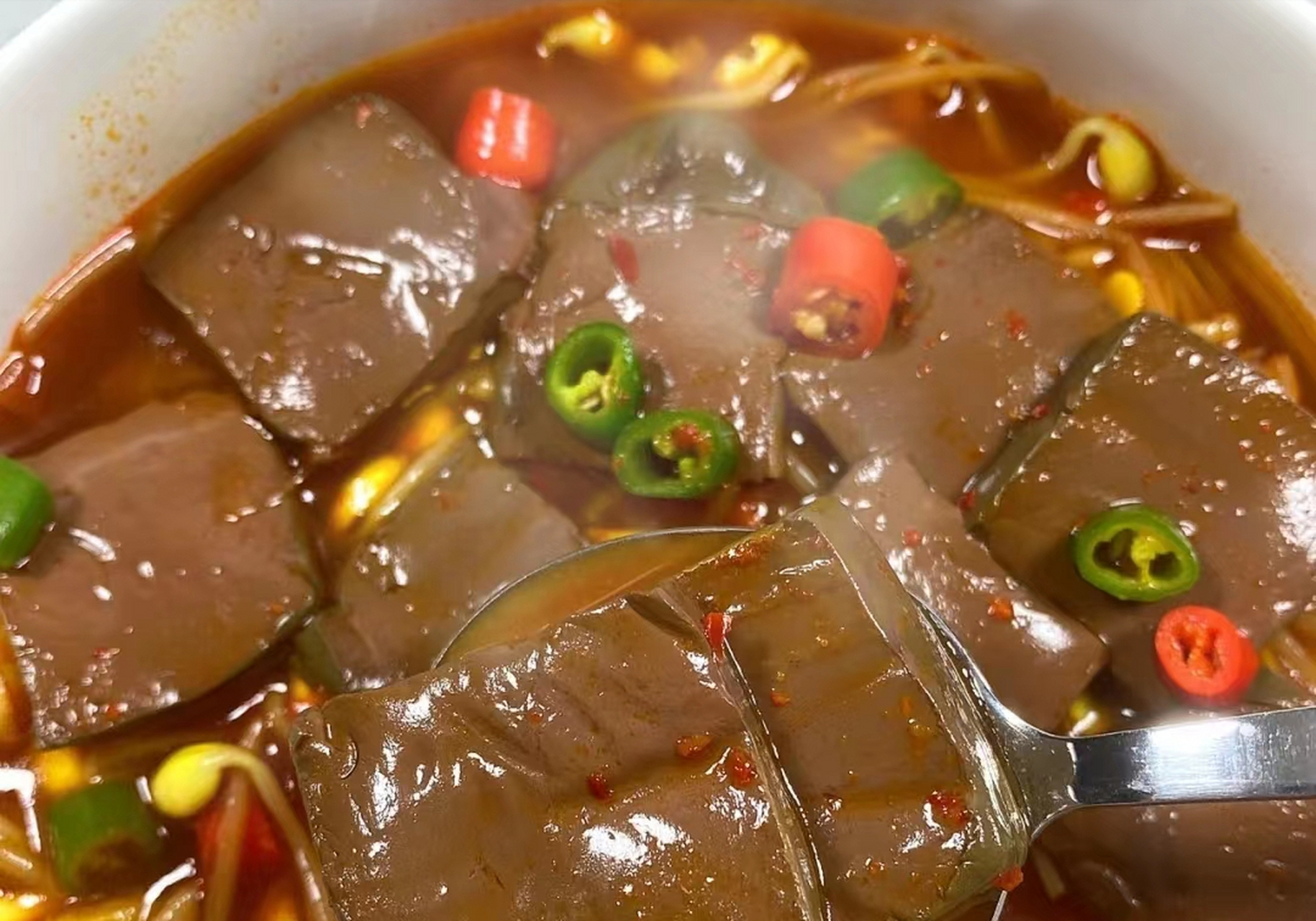 一,推荐食谱麻辣羊血