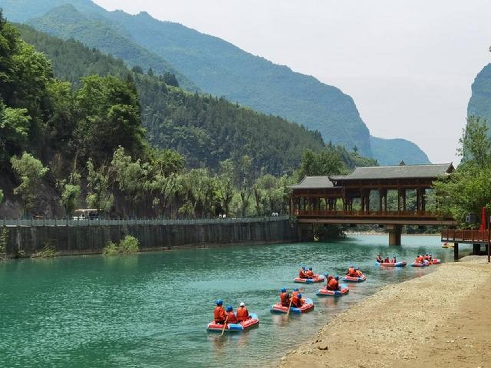 万源龙潭河温泉门票图片