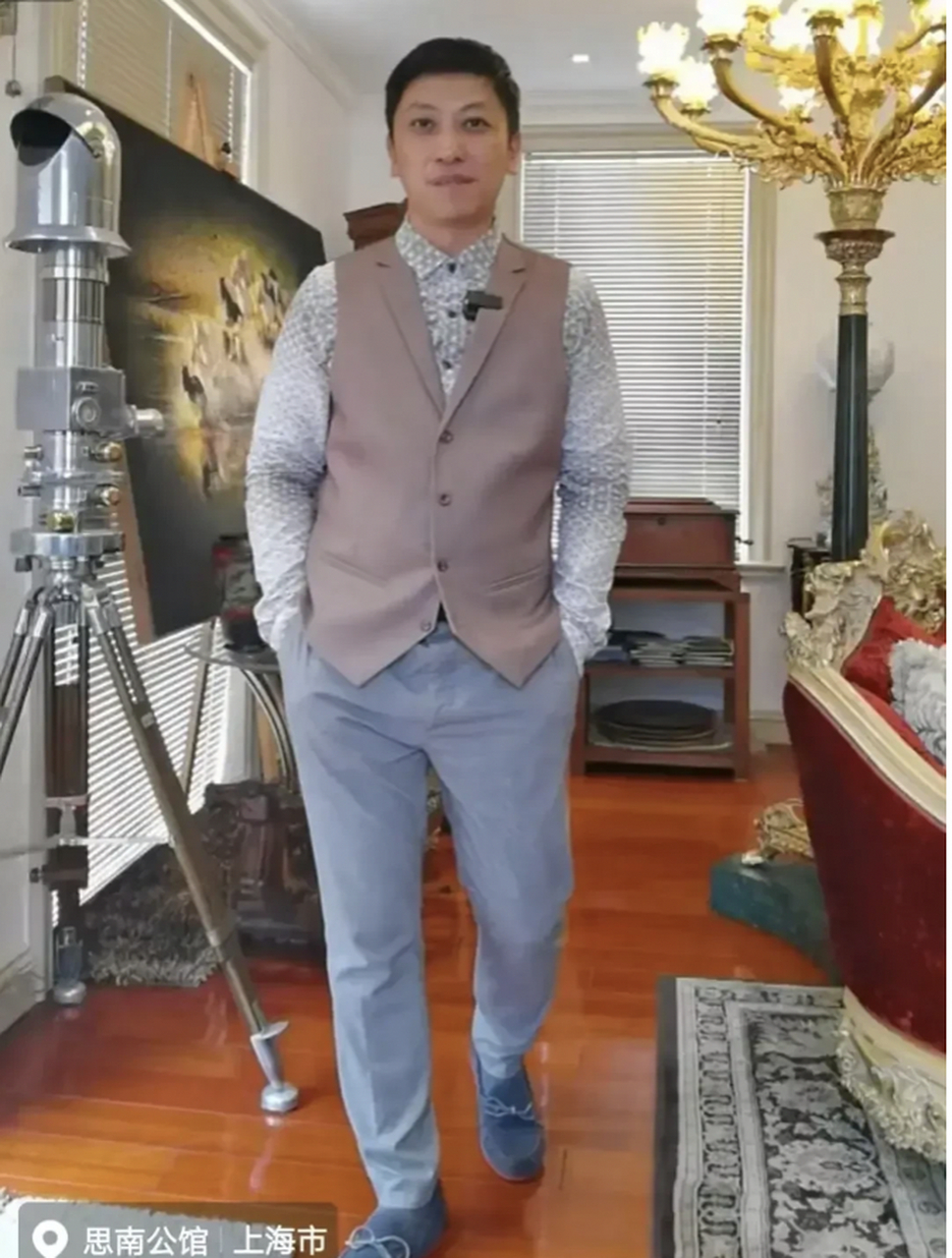 没想到唐心忠这么会享受,光是房屋租金,一年就600w.