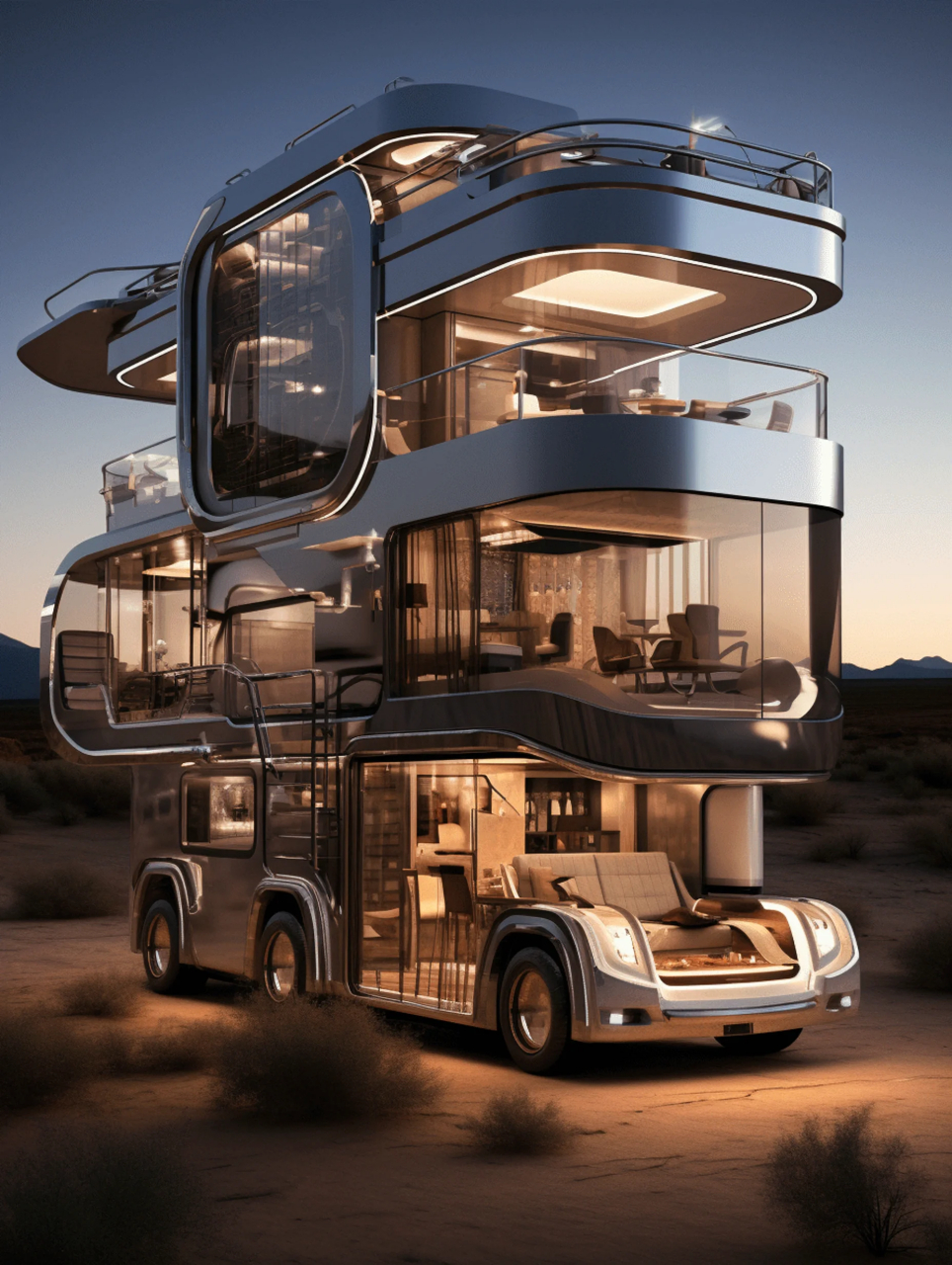 豪华房车|可以移动的豪华别墅