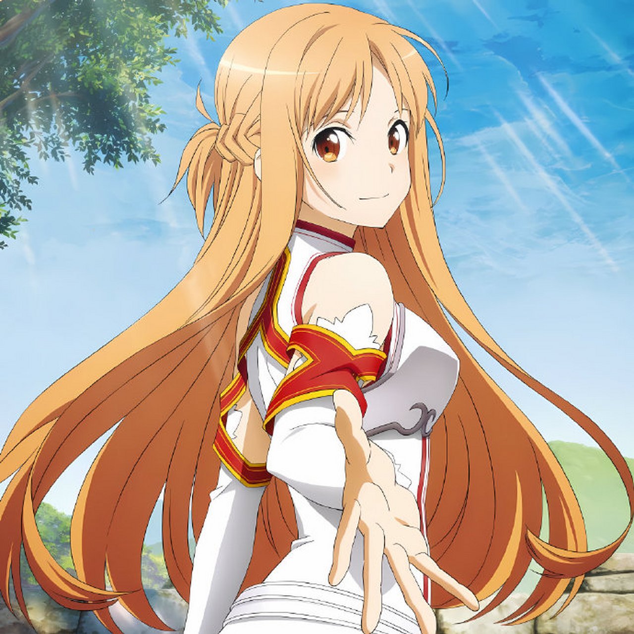 刀剑神域:sao 亚丝娜 ​​​ #经典动漫#