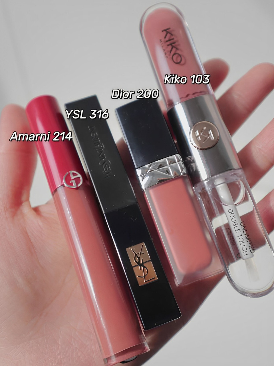 白开水裸色唇膏分享|黄色皮肤友好假平原低饱和  分享4款低饱和度裸色