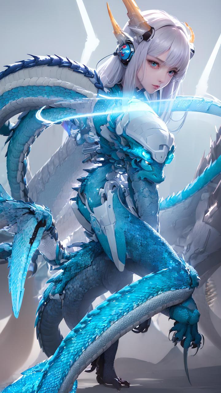 清冷女孩 7615 机甲少女 06 二次元 90 次元壁 03 科技