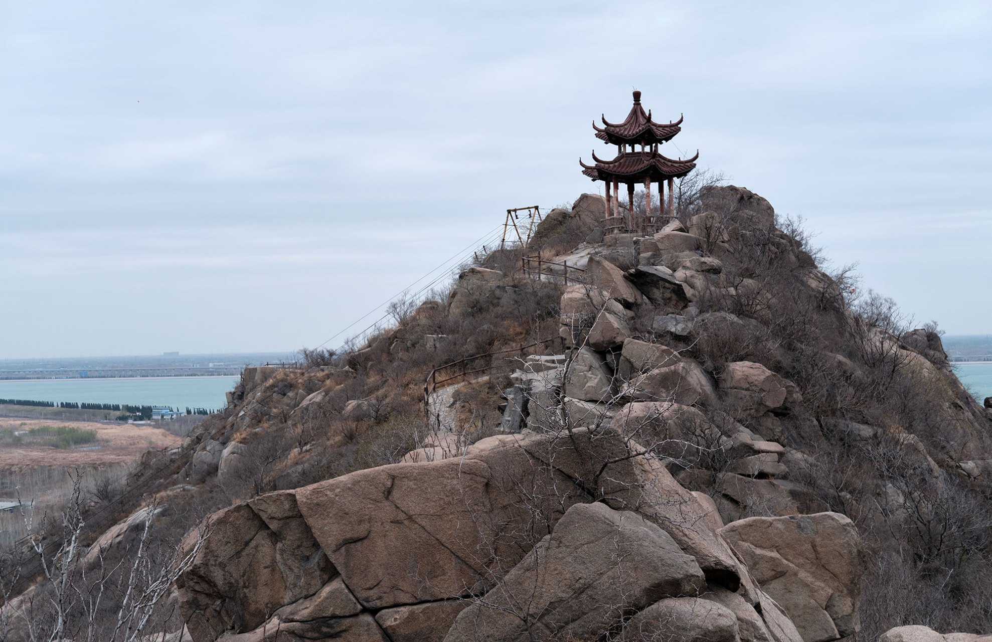 济南鹊山图片公园图片