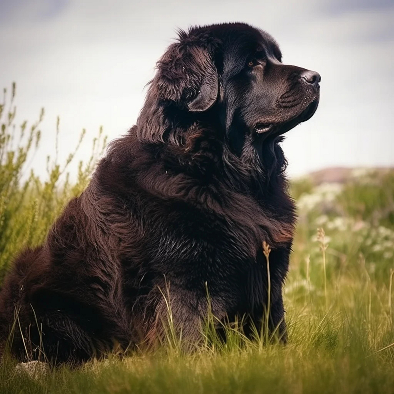 温暖大熊-纽芬兰犬  纽芬兰犬 newfoundland 96 纽芬兰犬是一种体型