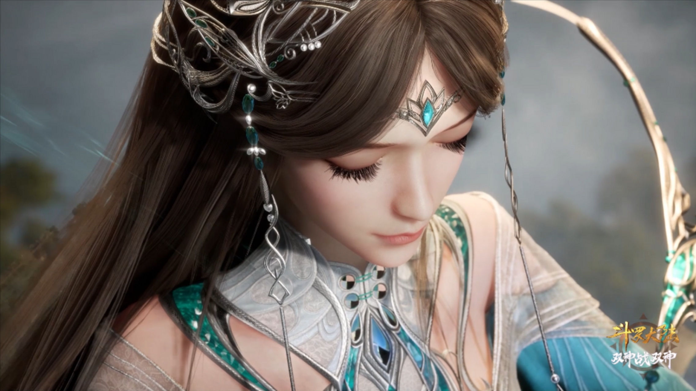 斗罗大陆# 九彩神女---宁荣荣  九宝神光,星河灿!