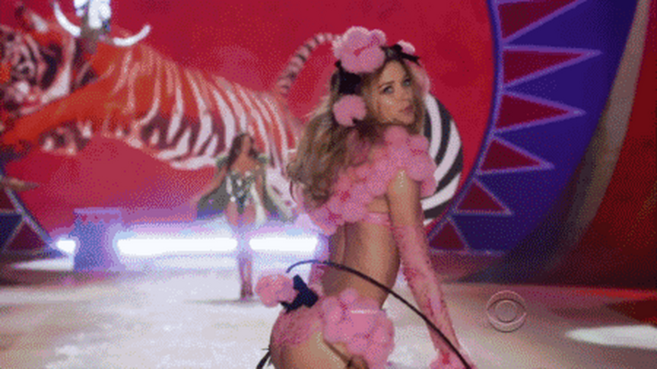 维密超模老狐狸媚态万千