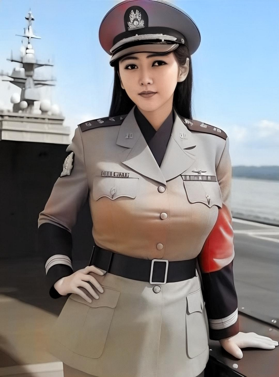 "韩国最美警官"金美素有多美?