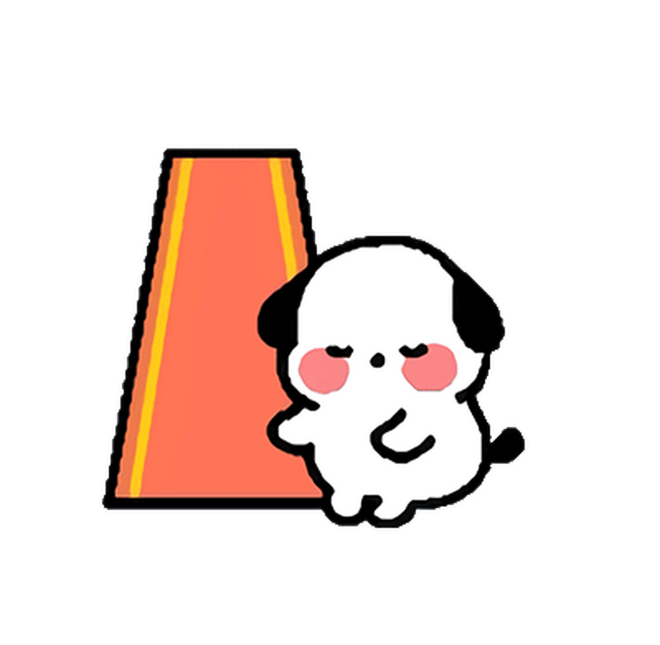 kakaotalk表情包|地中海跳舞小狗表情包