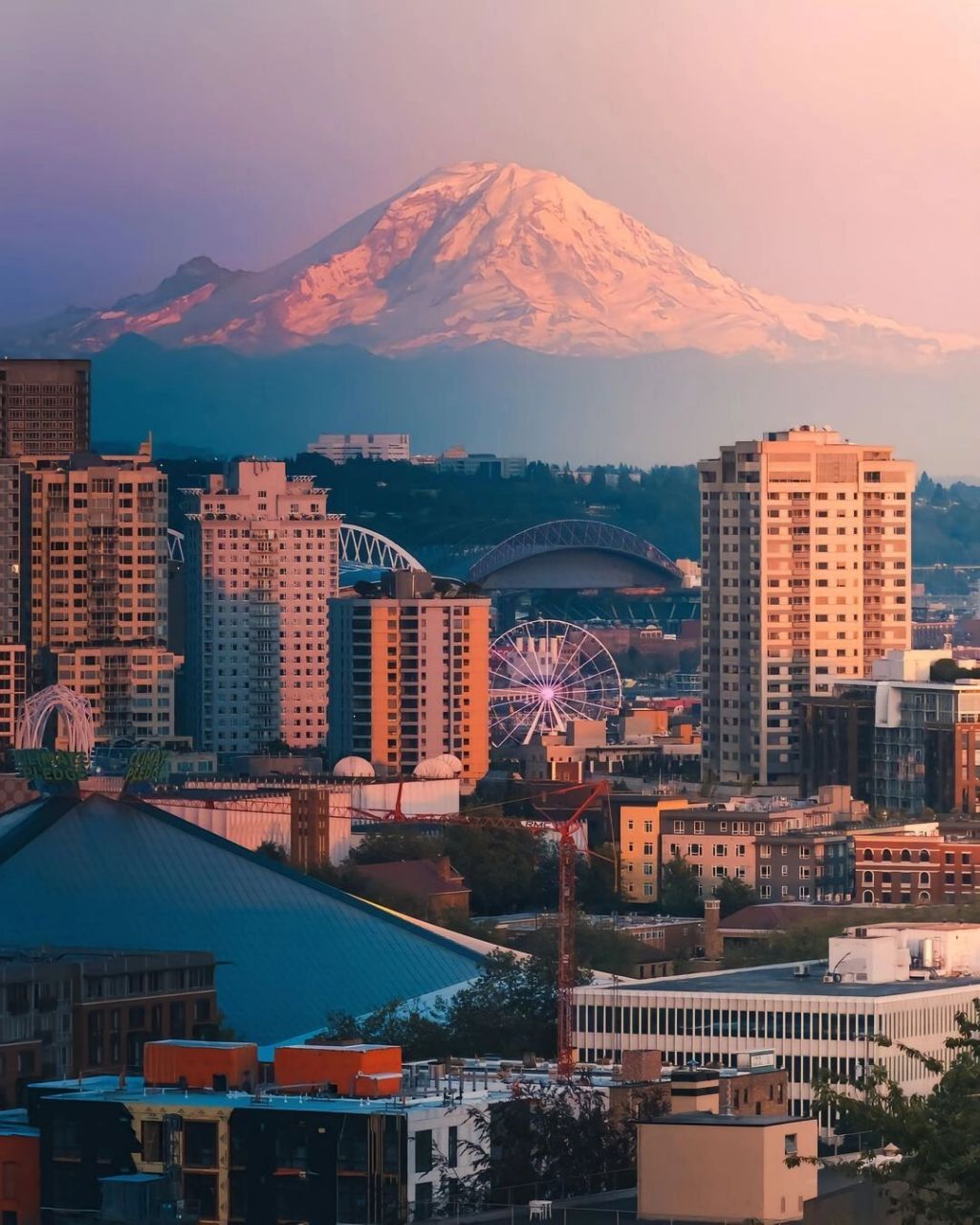 "翡翠之城"美国～西雅图 西雅图,都市区人口480万人,人均gdp为9.