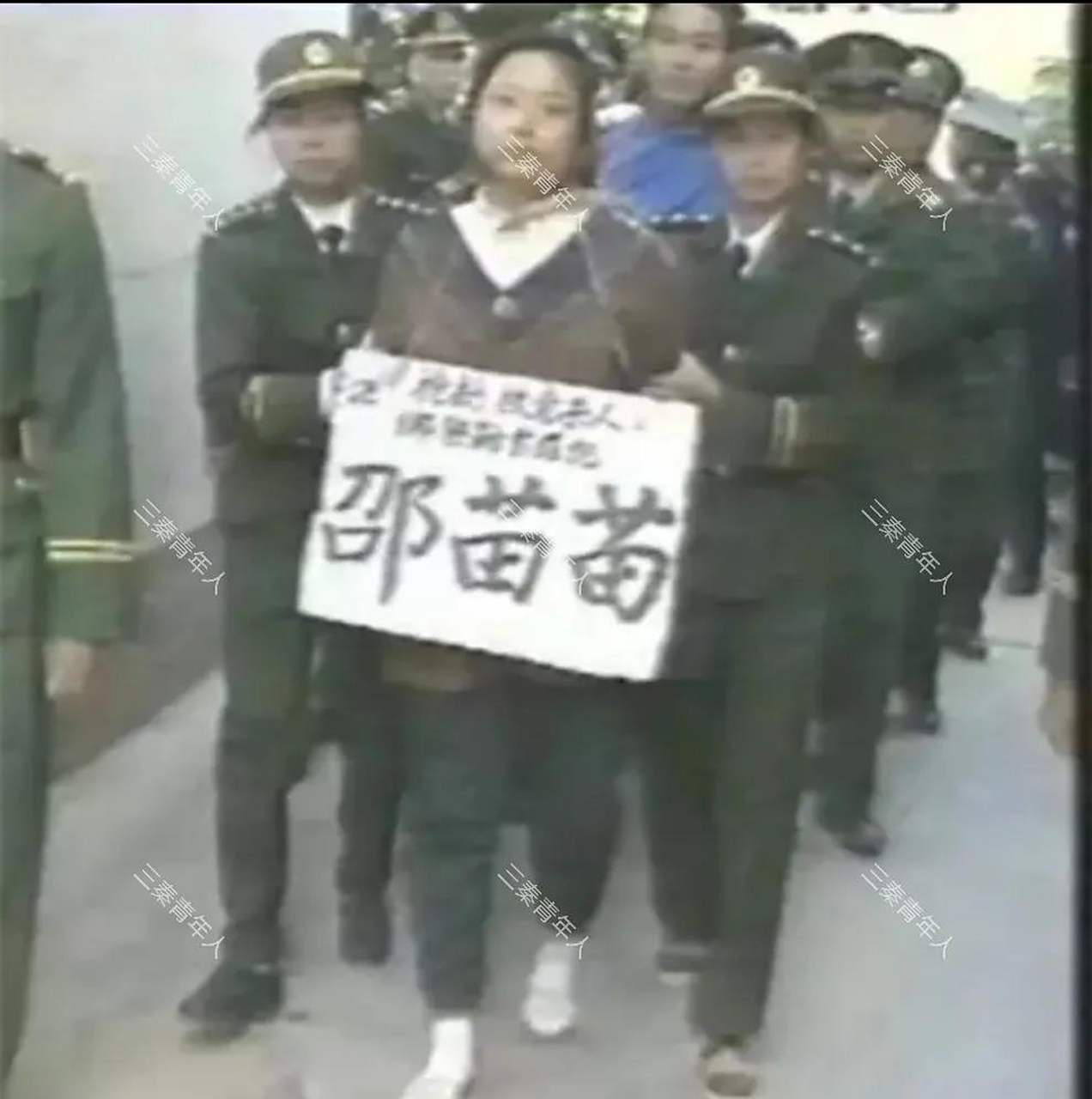 邵苗苗是中国历史上著名的罪犯之一,她与情人乔立夫在1995年犯下了一