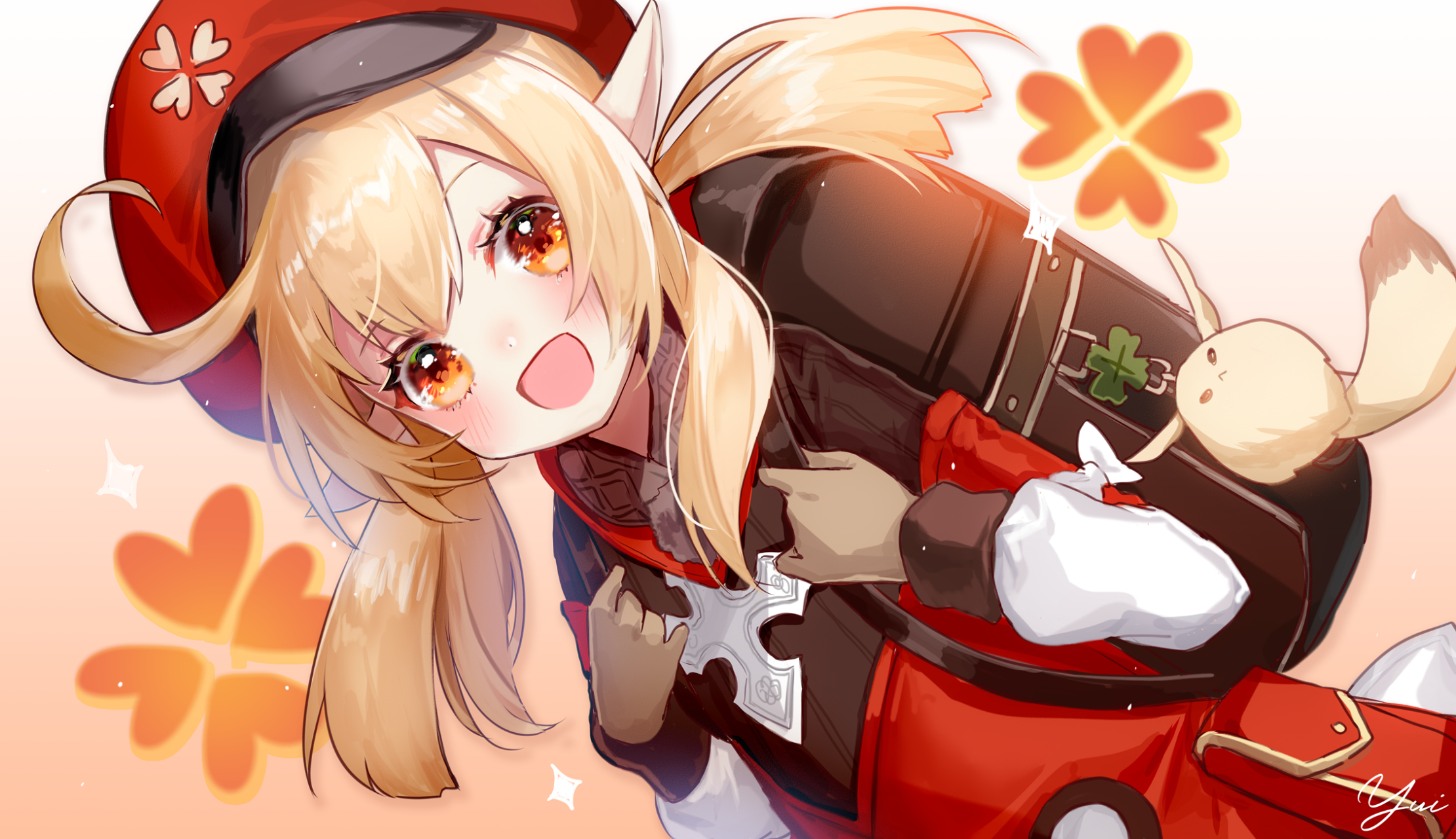 原神壁纸#  #原神可莉#  #原神可莉角色pv# #  【2k电脑壁纸】陨耨