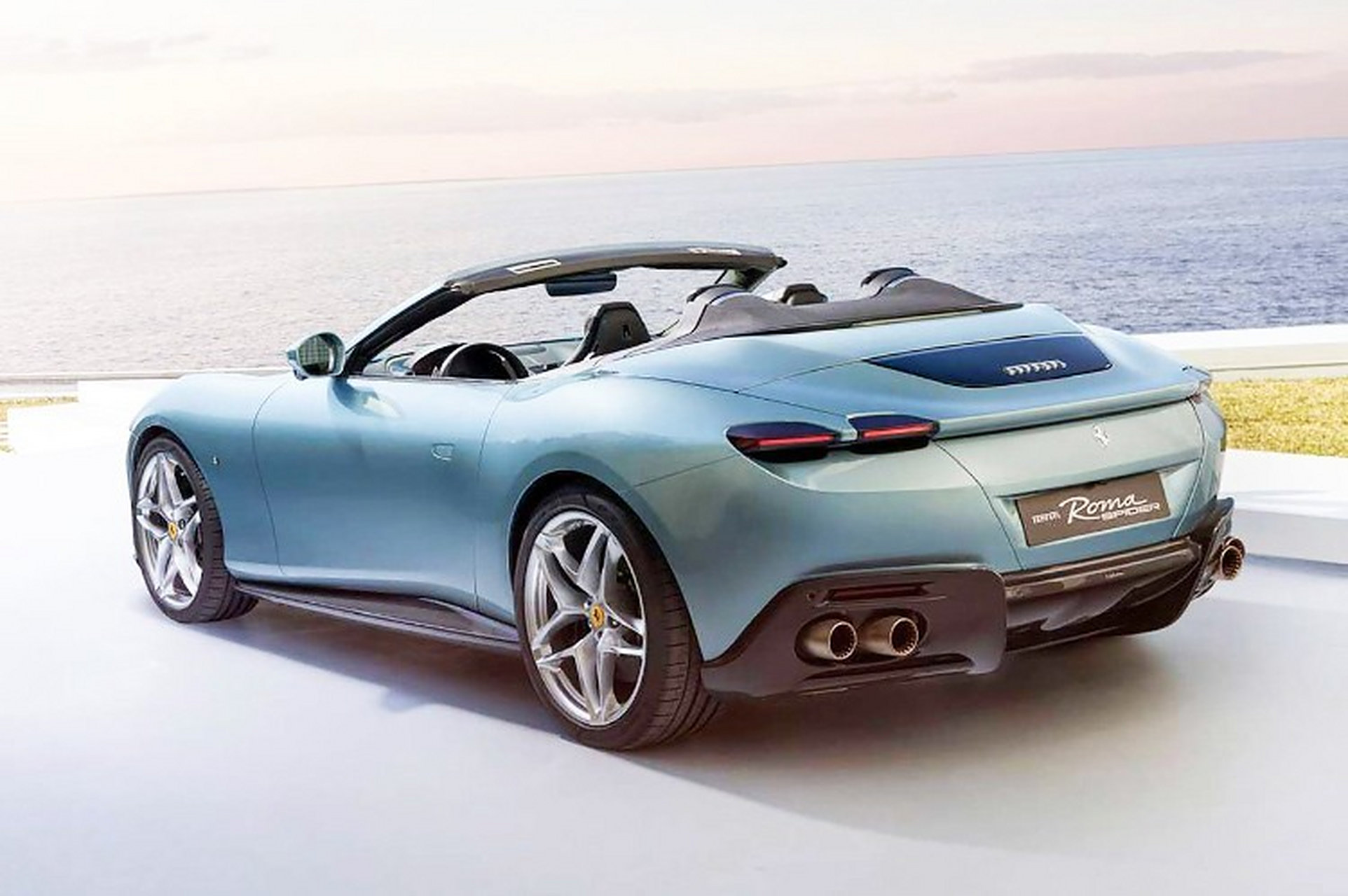 近日,法拉利roma spider在国内市场正式上市,新车售价276.