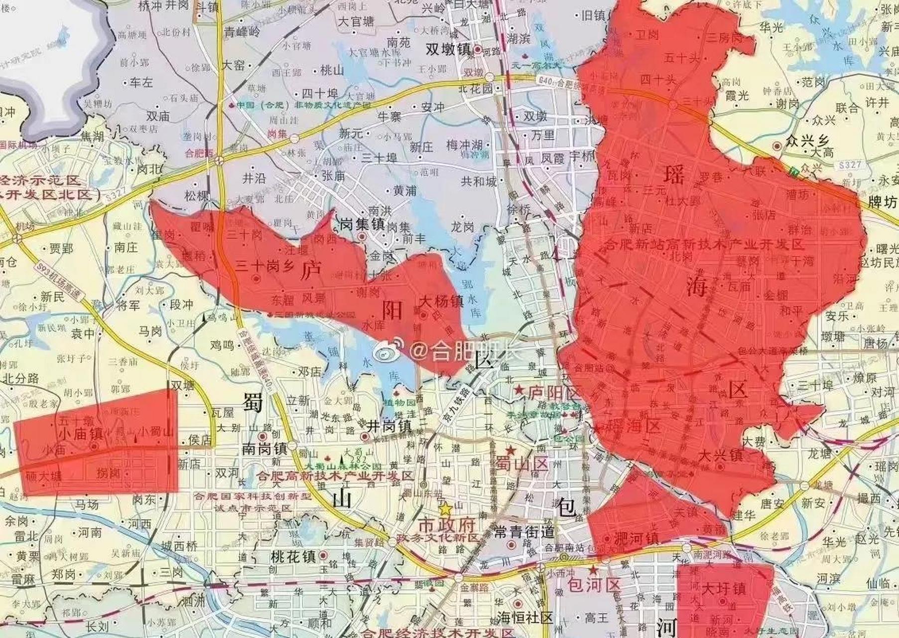 合肥市购房限购政策调整如下: (1)在庐阳区大杨镇,三十岗乡,蜀山区小