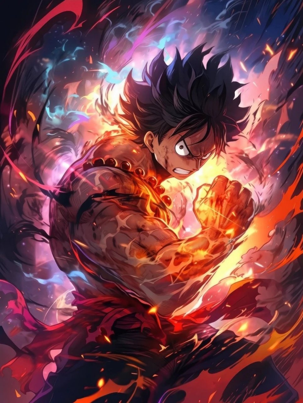 海贼王# 变成肌肉猛男的路飞