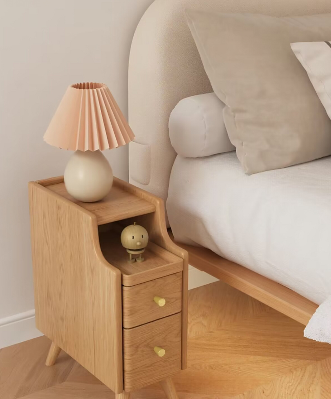 家具选的几乎都是实木材质 喜欢木制家具的纹理.