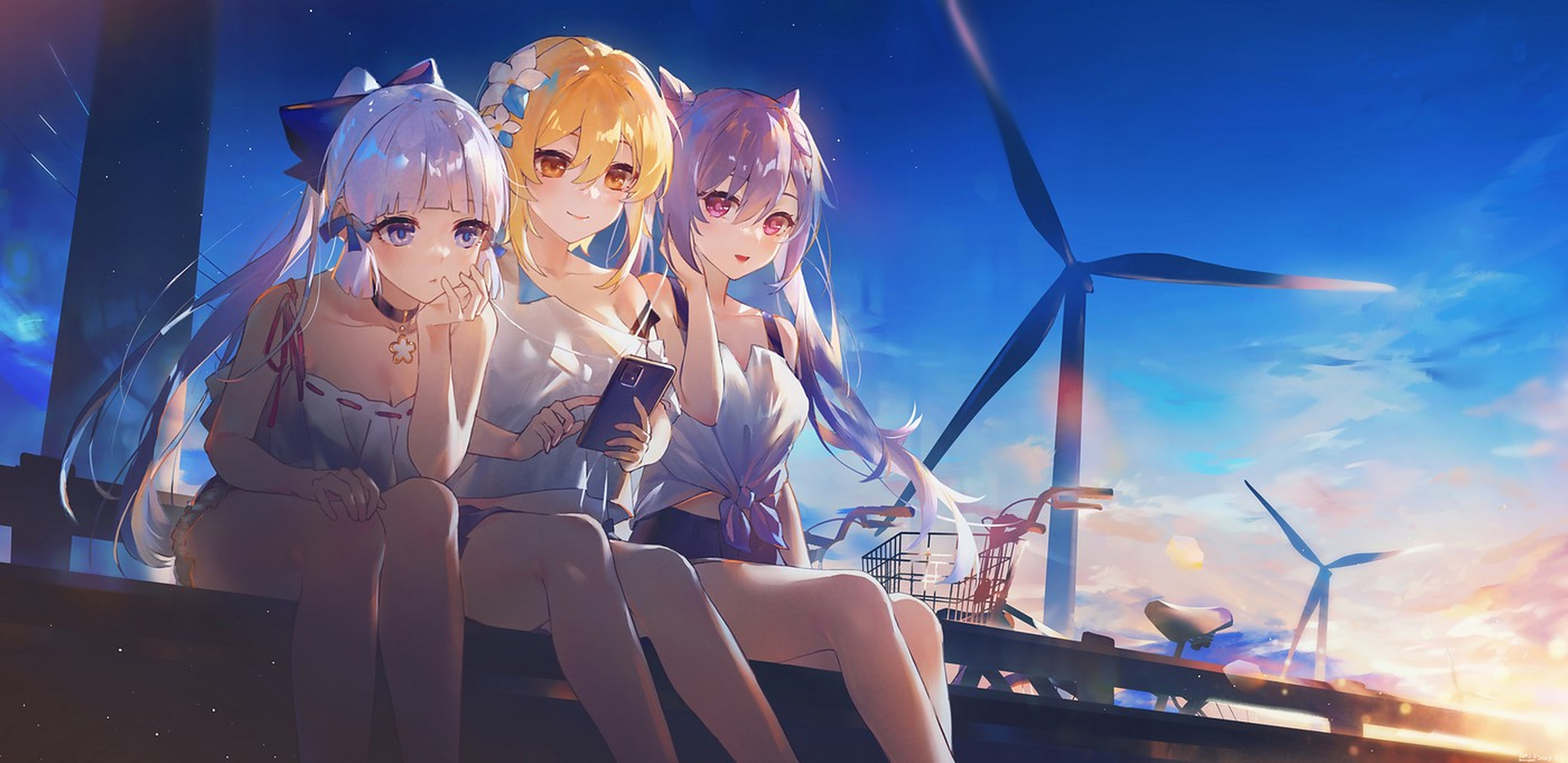 少女三人组 荧妹与合晴合里