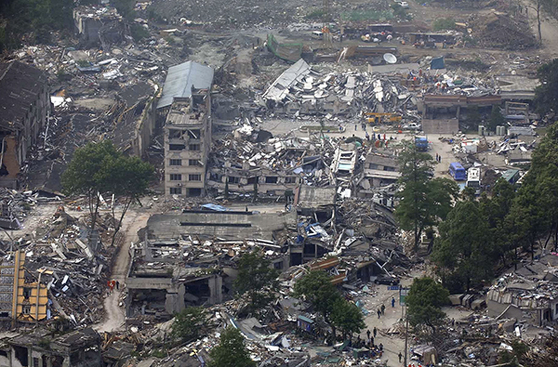 2008年5月12日汶川地震图片