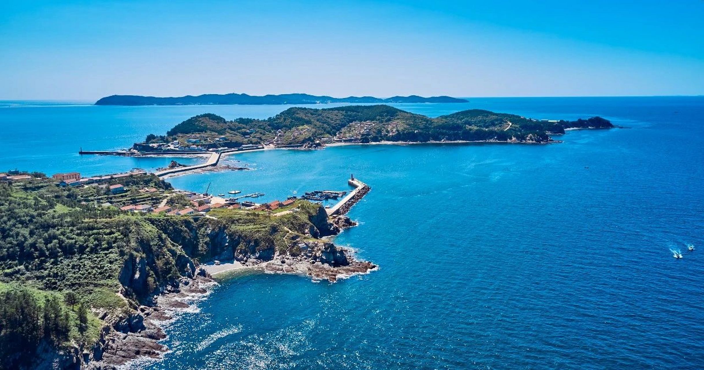 美好辽宁欢迎您# #网红打卡地辽宁杠杠滴# 长海县是东北地区唯一旱汉