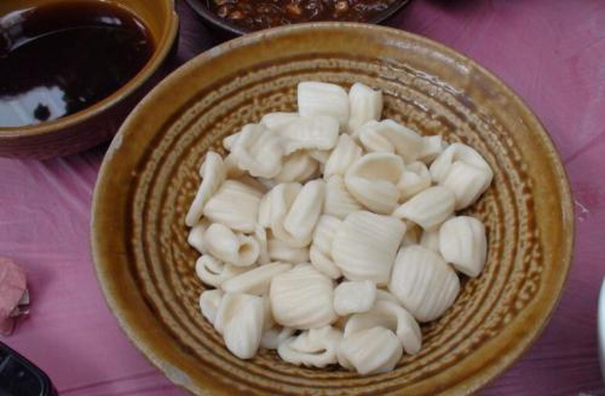 美食教程#督亢面:虽然这个面长得看上去有点奇怪,但是就味道来说还是