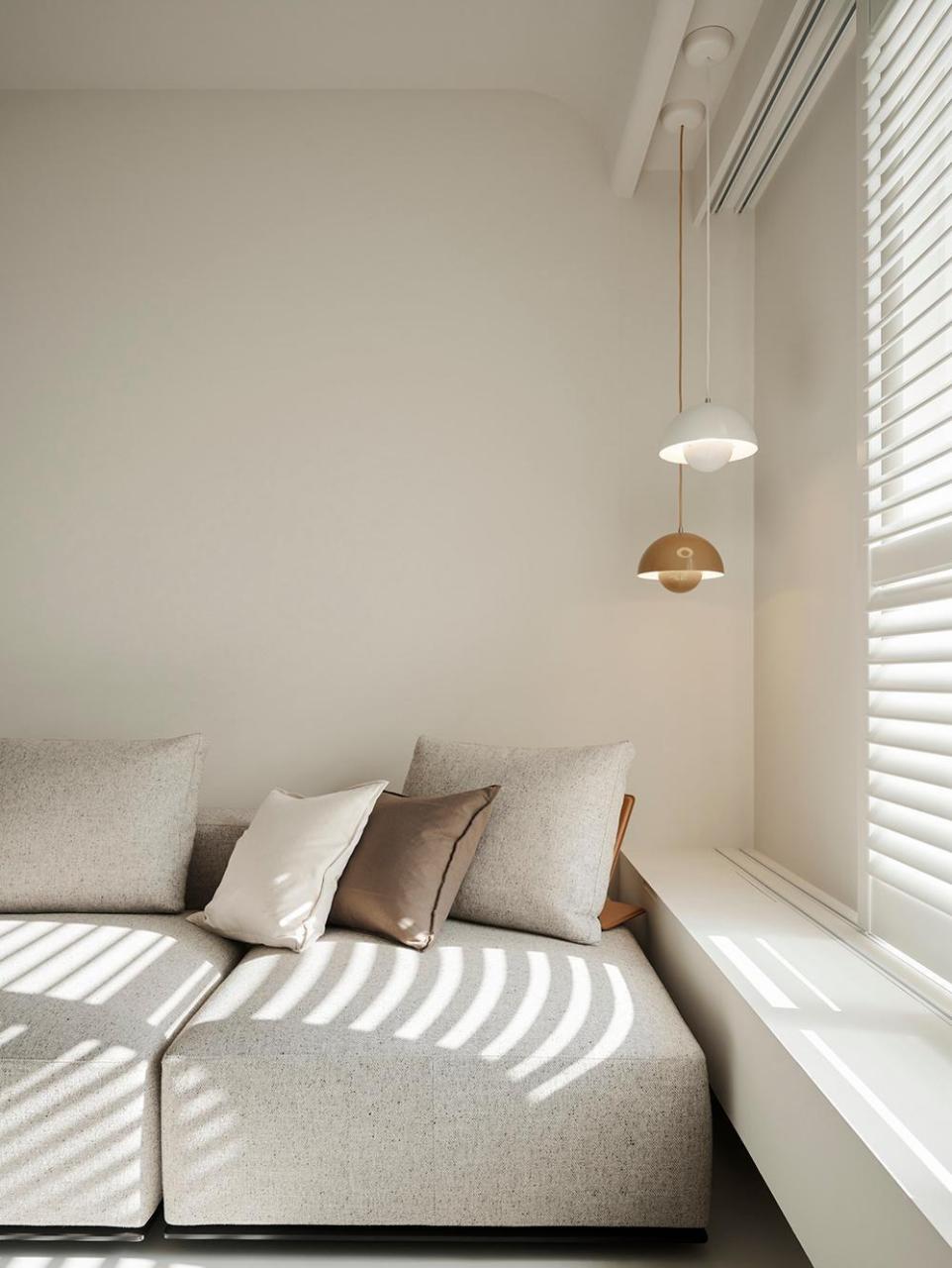 给大家分享一个盐系风格的装修案例.