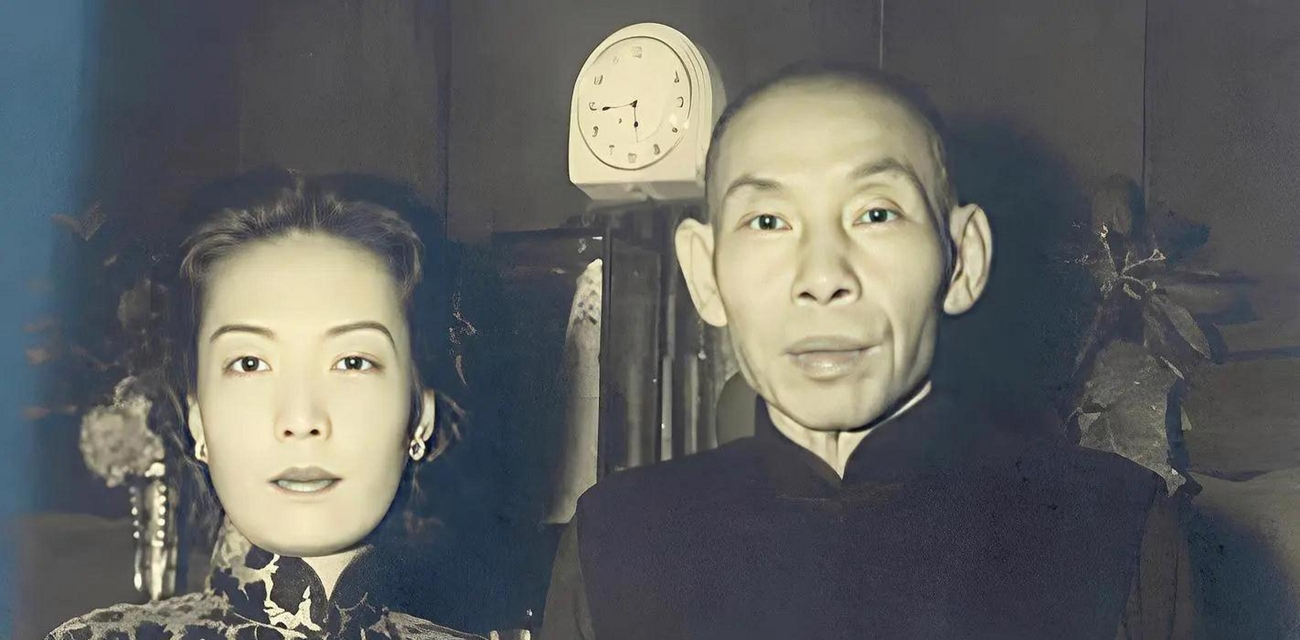1937年,孟小冬和好友姚玉兰同睡一张床.