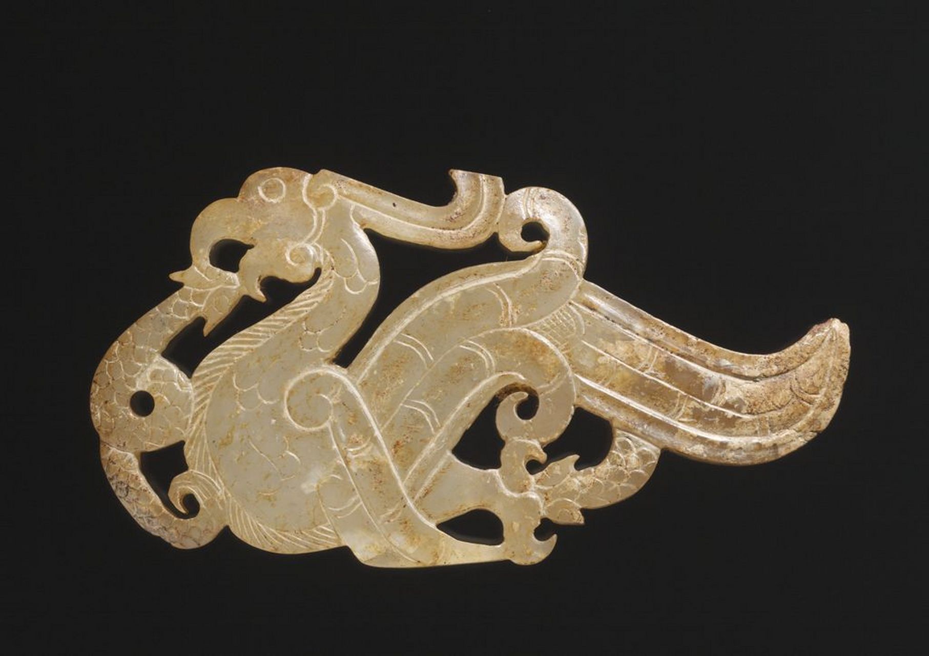 玉器# 这是哈佛博物馆馆收藏的一组中国古代玉器.