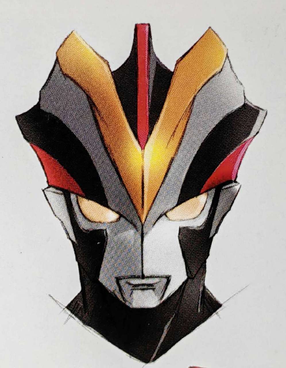 o 头部设计 #奥特曼# #布莱泽奥特曼