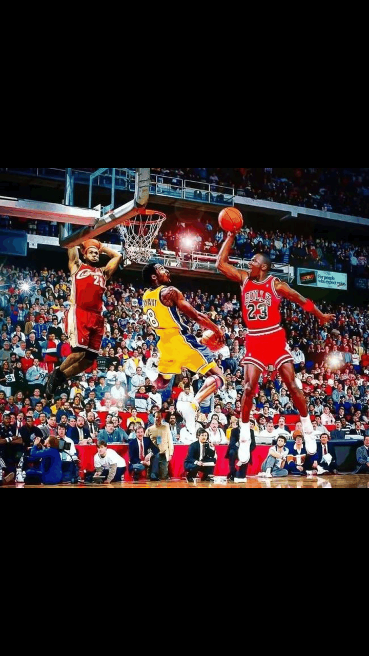 gif创作人# #这张图乔科詹不同风格三种扣篮,你更喜欢哪一种# 一种是