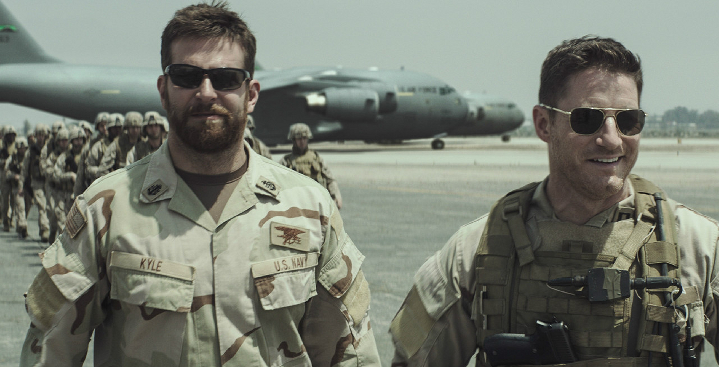 每日电影推荐之《美国狙击手》 这是部14年上映由布莱德利·库珀主演