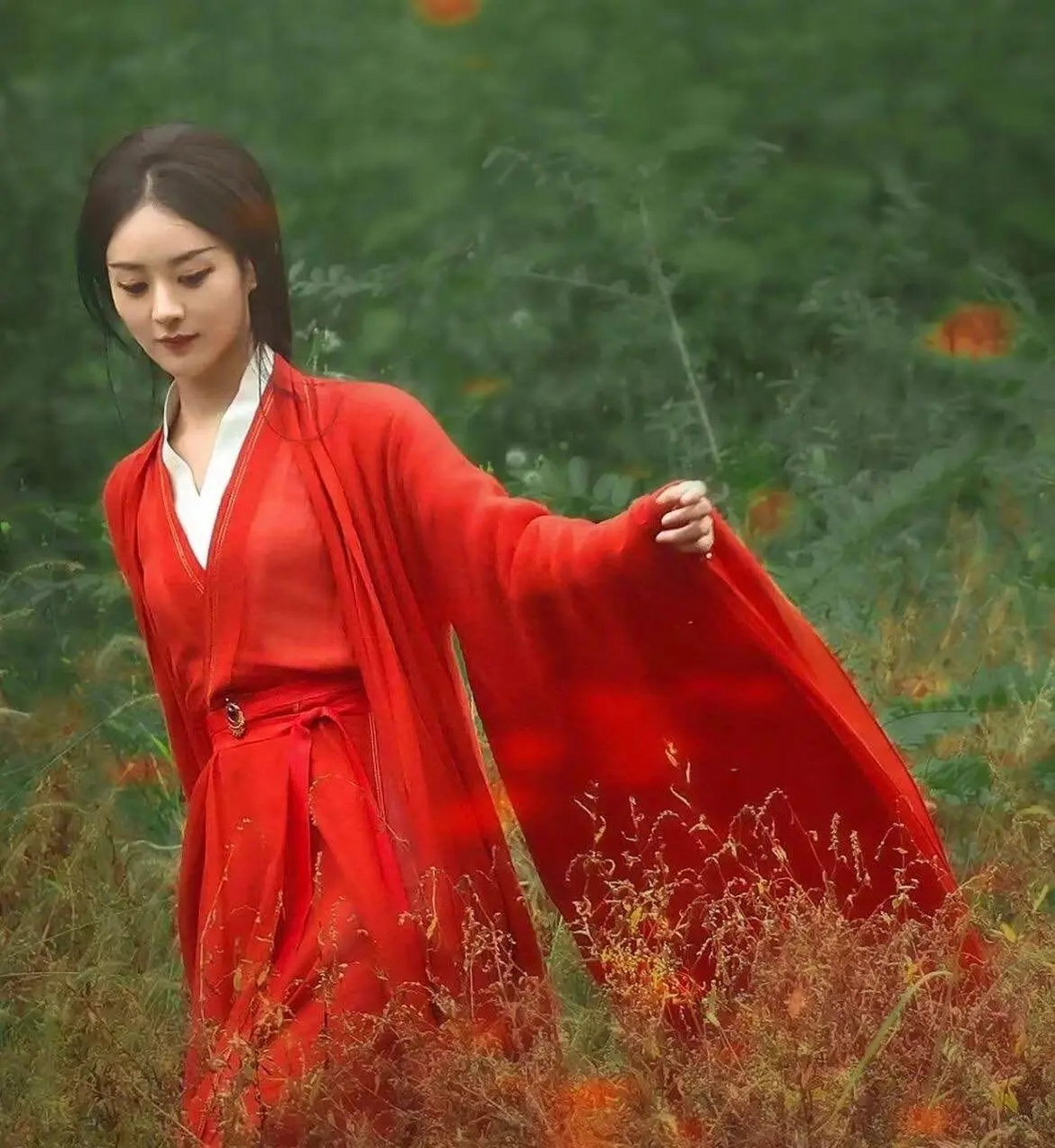 赵丽颖古装路透图火出圈,她的"美貌"终于回来了!