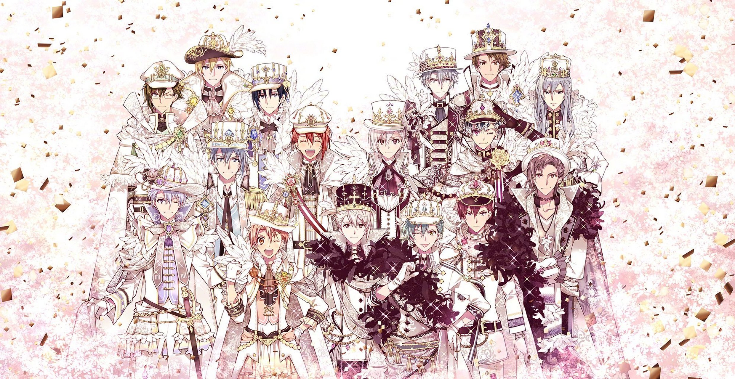 种村有菜绘制的《idolish7》5周年贺图