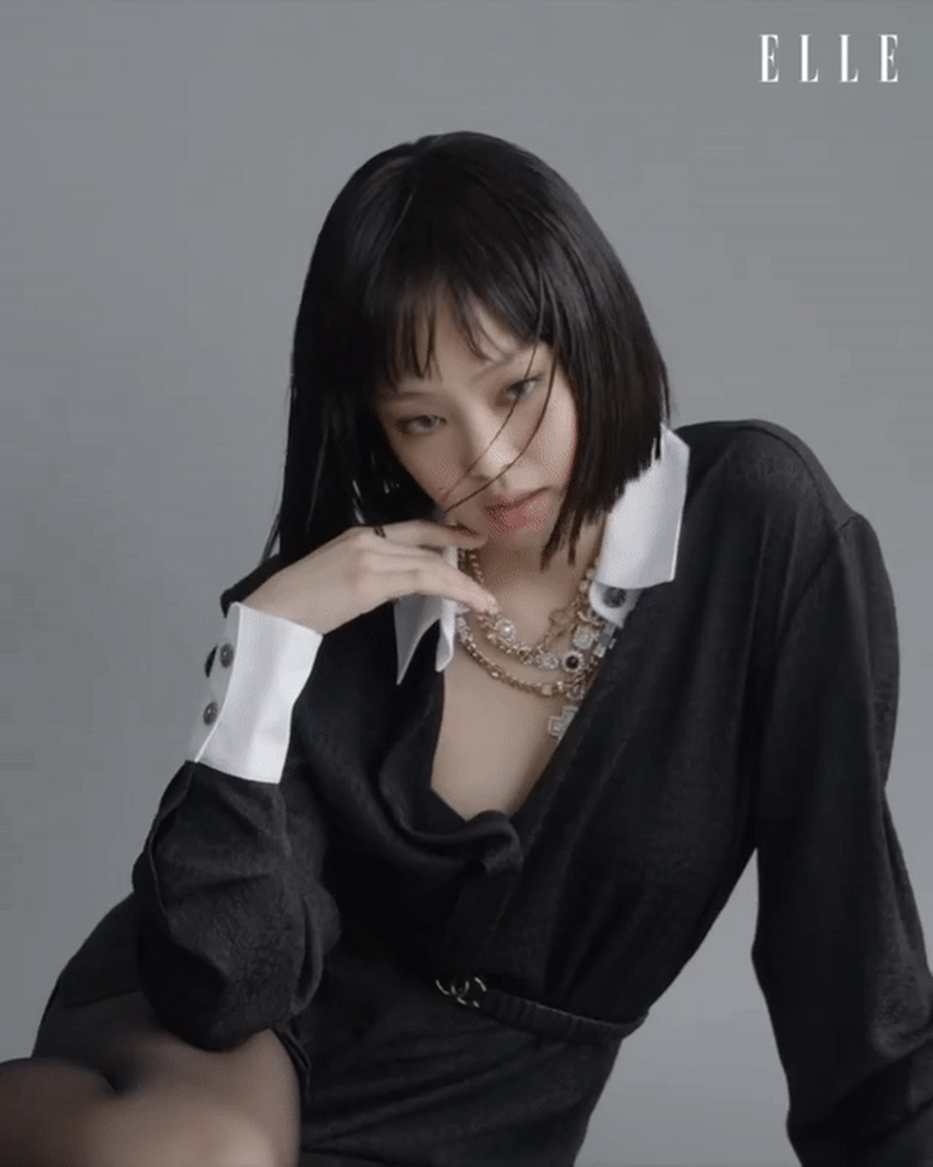 x 《elle》封面合集|金智妮jennie四次出镜《elle》封面大片,每次都会