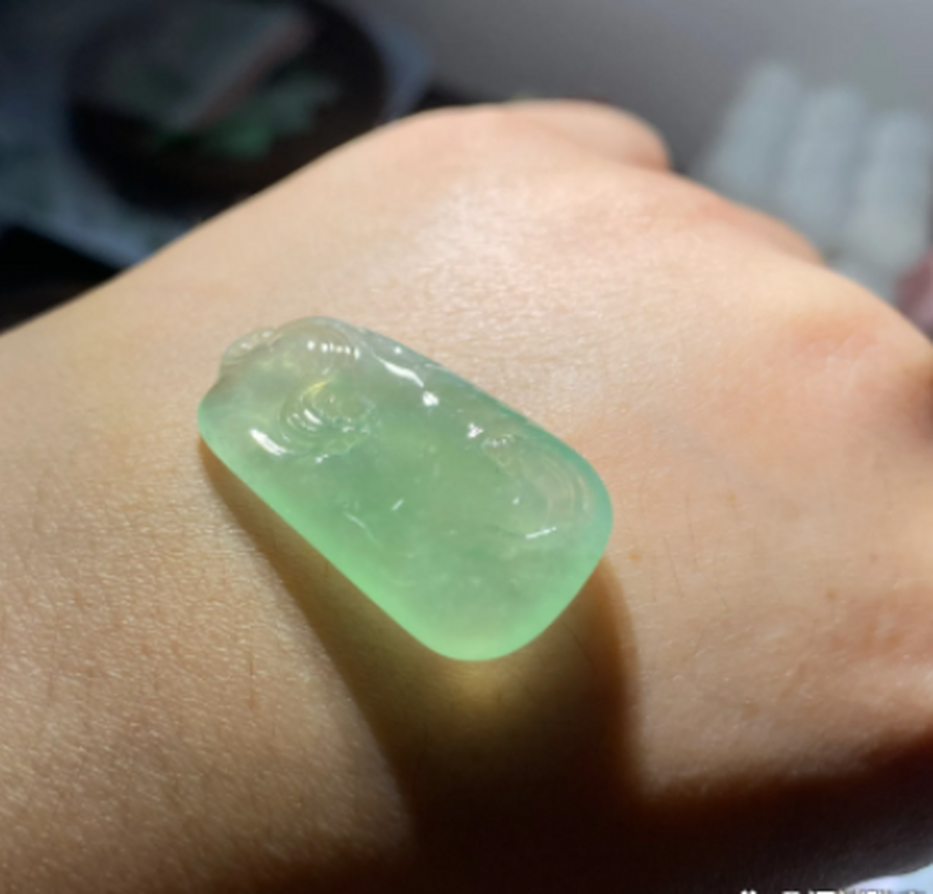 点击头像看直播##翡翠原石# 果然木纳出奇迹!