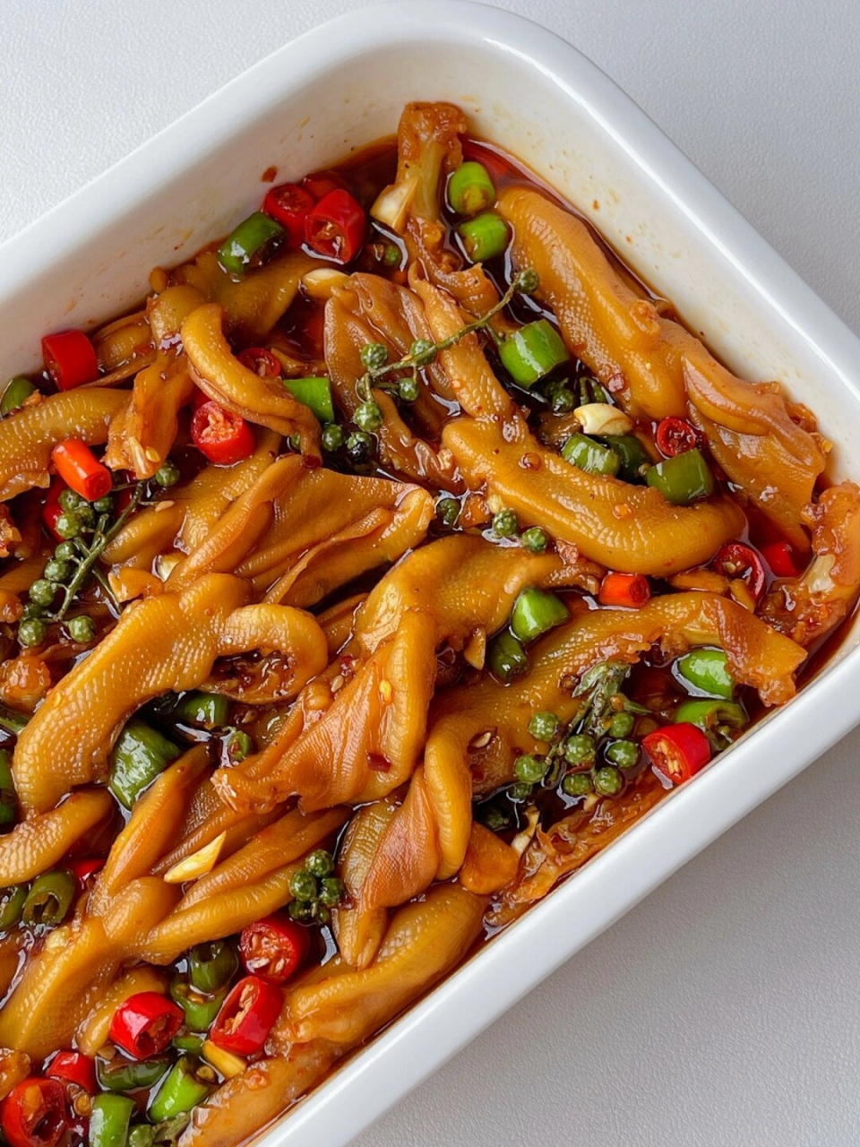 学会就出摊麻辣鲜香的藤椒无骨鸭爪!  过瘾!