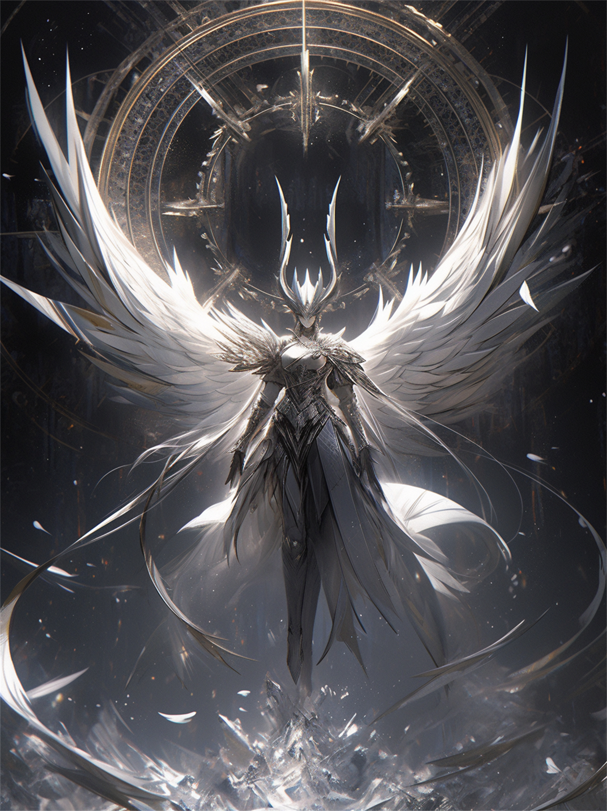 这些天使拥有强大的力量和邪恶的意志,常常与恶魔和其他邪恶势力勾结