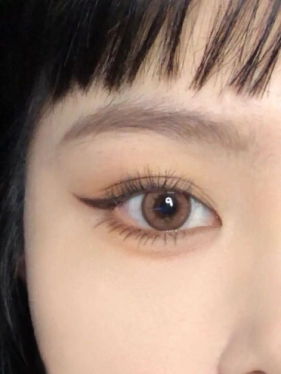 纯欲钓系猫眼妆清透消肿又日常 我发现好多美女子都爱猫系眼妆 整体全