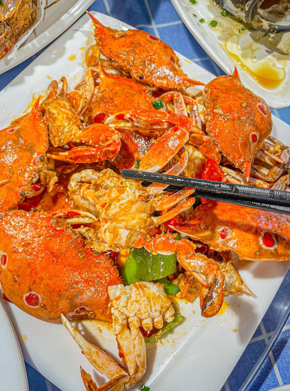 隐藏在夜市里大排档海鲜 皮皮虾吃到最好吃的皮皮虾,非常入味,肉质也