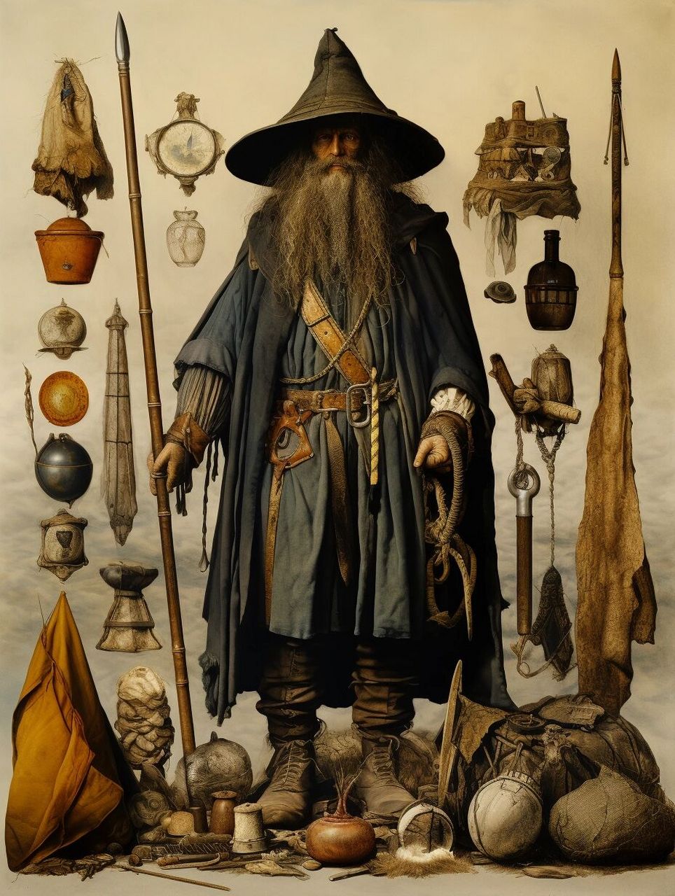 中世纪朝圣者pilgrim 徒步装备有哪些?