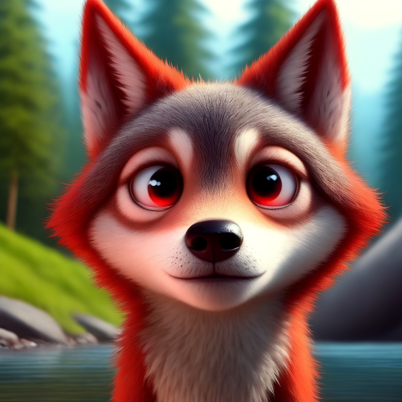 小红狼的成长过程可谓是充满了各种困难和挑战.