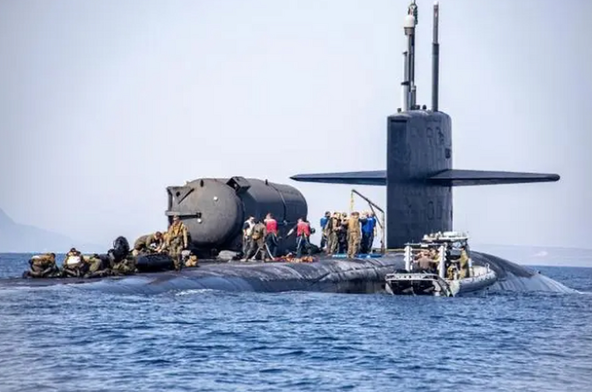 094型核潜艇:巨浪-3洲际导弹上艇,于南海潜伏可威慑北美大陆 虽然中国