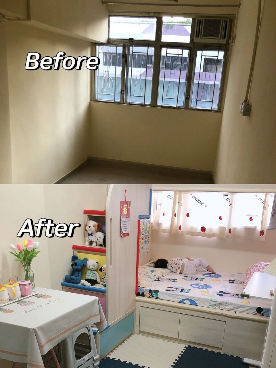 香港普通人一家三口的真实生活:住10㎡劏房,厕所在厨房里面,半平米不