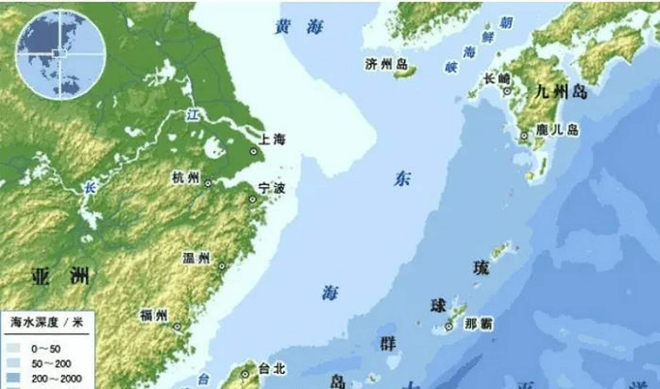 琉球群岛是中国大陆在东海的大陆架向太平洋深处的自然延伸,从地质学
