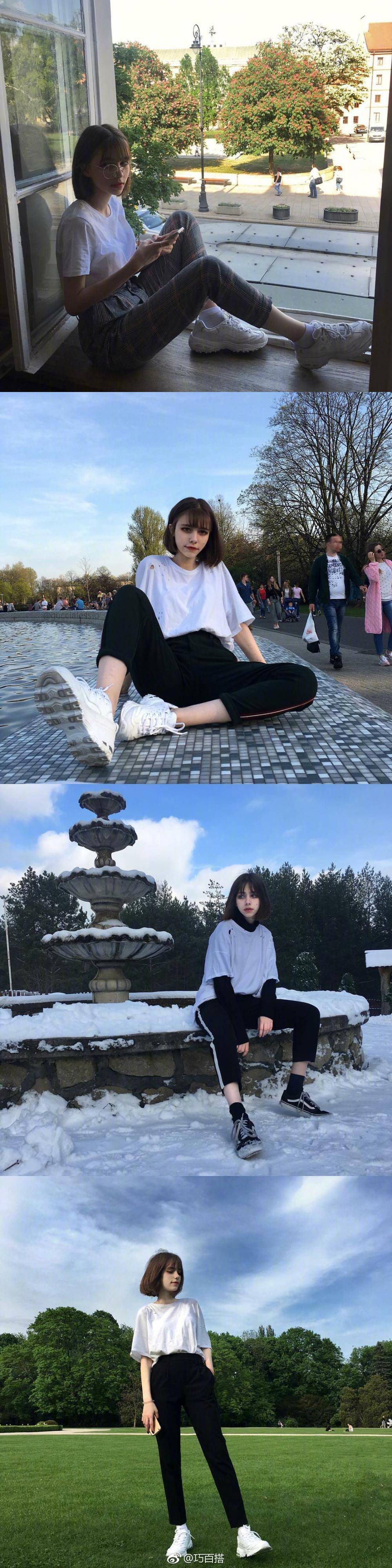 15岁的俄韩混血短发女孩alisagrandova