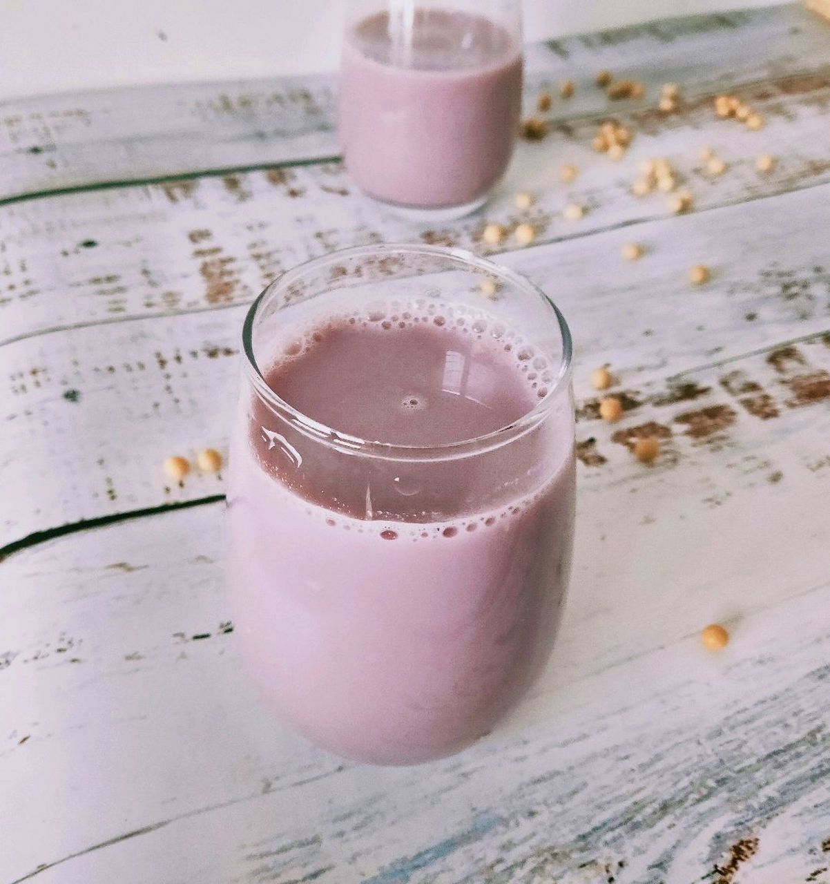 紫薯豆浆  紫色是今年的潮流色噢!