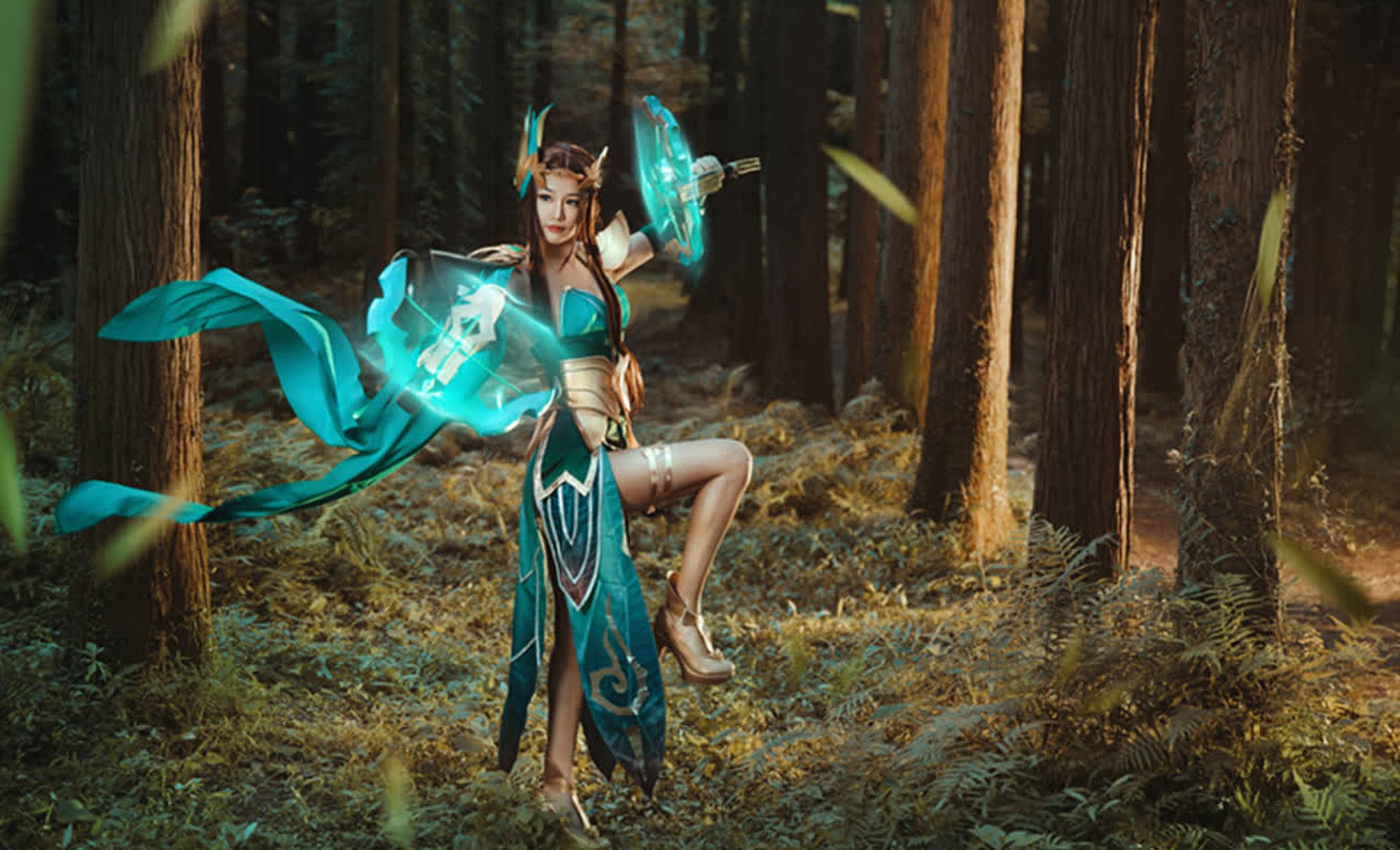 cos秀# #王者综合#《王者荣耀》中美丽动人的"虞姬"深受大家喜爱.