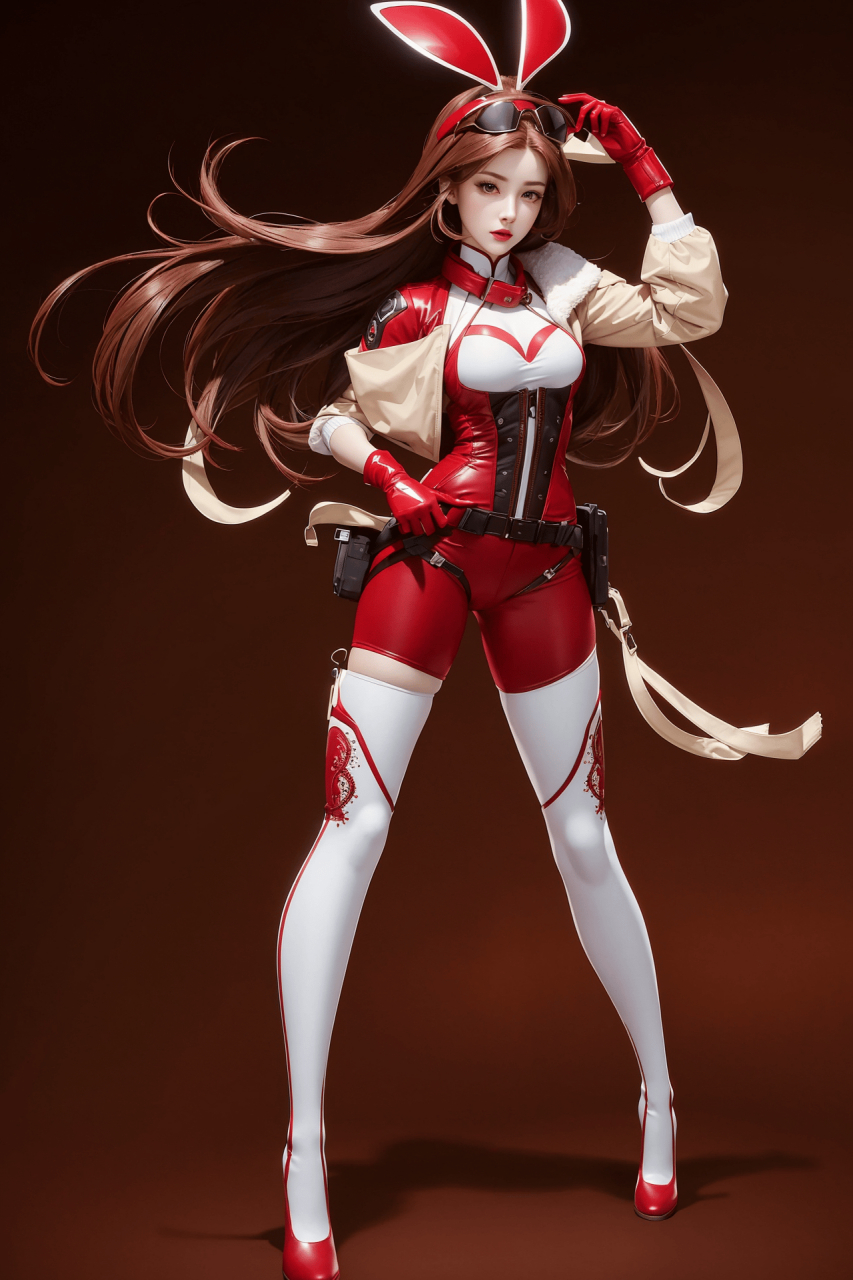 原神# #美女#  #ai绘画# 安柏