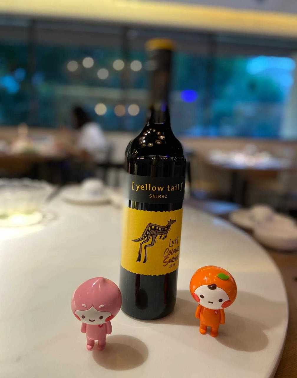 今日份红酒～黄尾袋鼠缤纷系列西拉红葡萄酒[汗] [抠鼻] 醒酒40分钟就